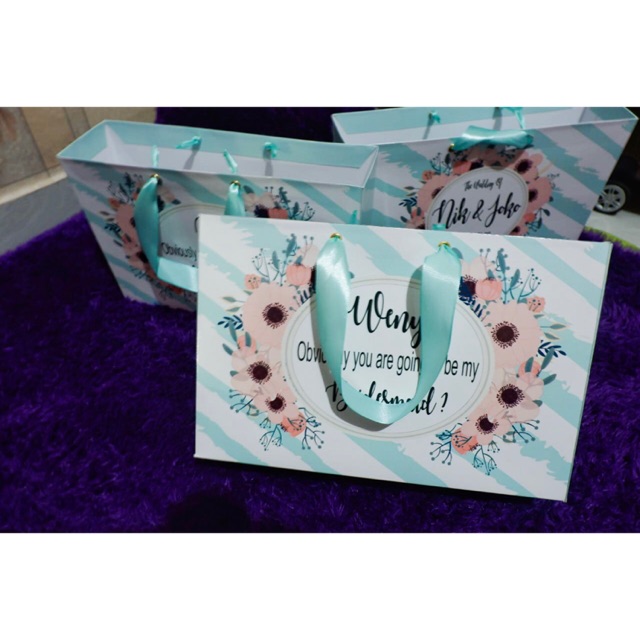

Paperbag Bridesmaid