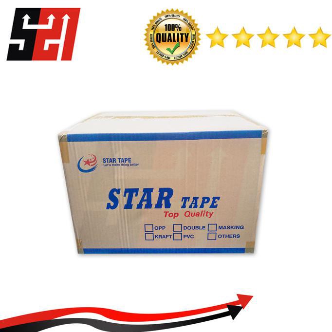 

[[BISA COD]] Lakban Kardus Star Tape 48mmx90y - Cokelat LIMITED EDITION Kode 1233