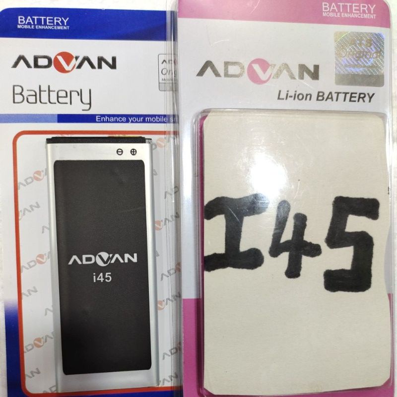 Baterai | Battery | Batre Advan i45 Original | 1800 MAH