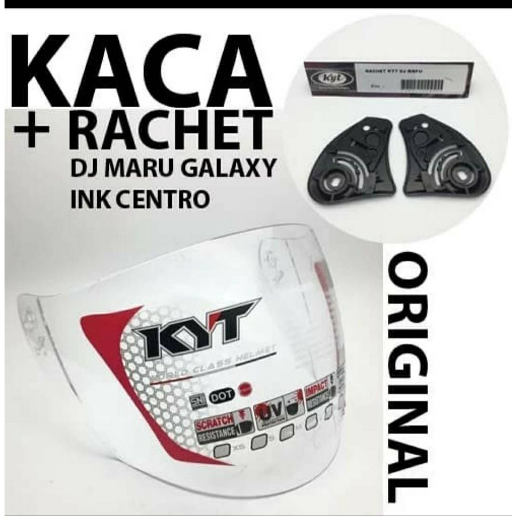 KACA VISOR KYT DJ MARU NEW FLAT GALAXY ORIGINAL/KACA HELM ORI KYT DJ MARU/VISOR DJ MARU FREE