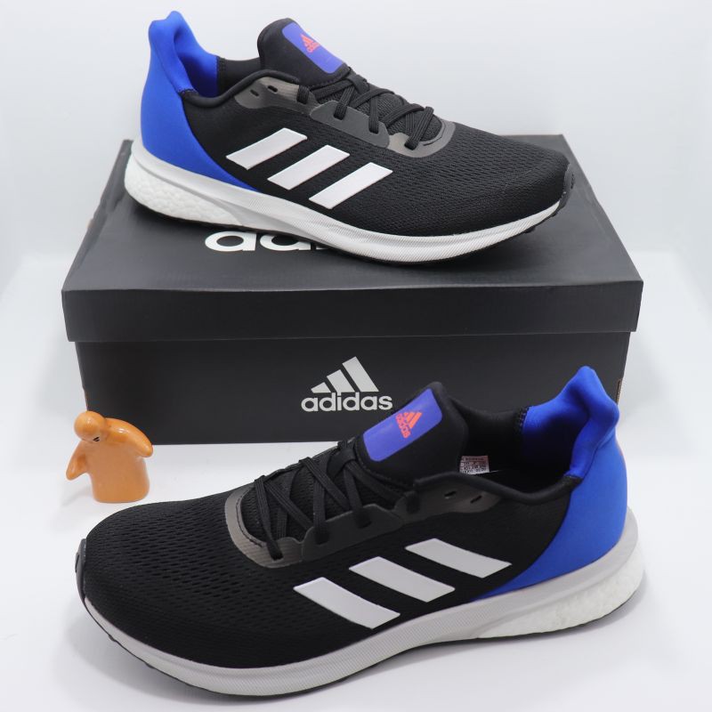Sepatu Adidas Original ASTRARUN/EH1531 - Black/White/Blue (Size 45⅓)