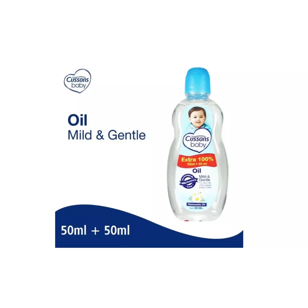 Cussons Baby Oil 50 ml + 50 ml