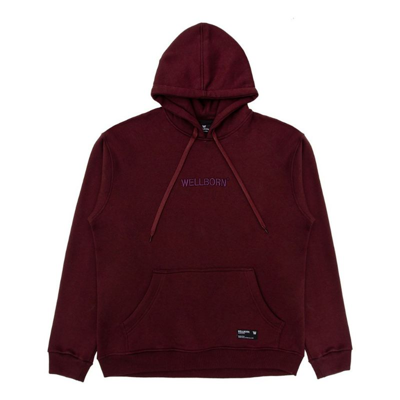 hoodie wellborn original maroon
