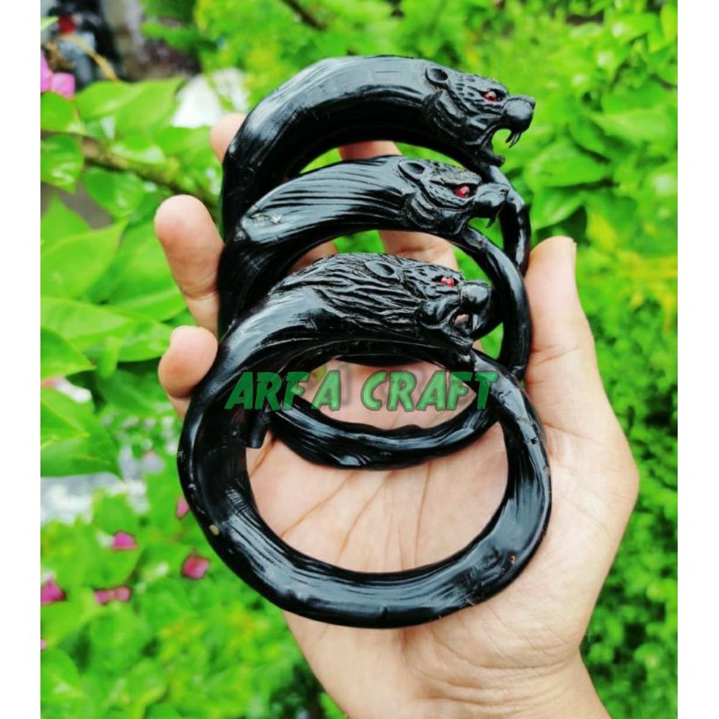 GELANG AKAR BAHAR UKIR MACAN