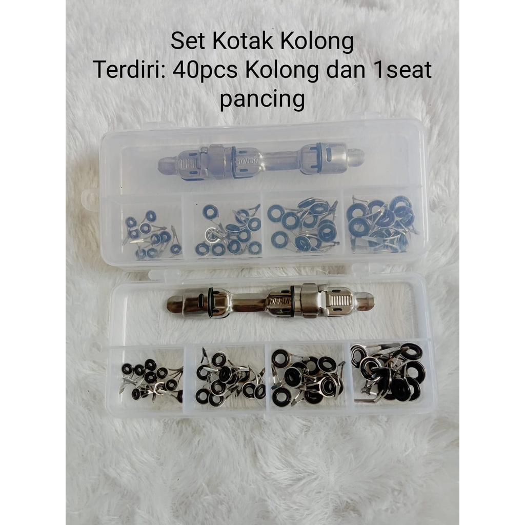 Box set Kolongan Pancing Dan reel seat