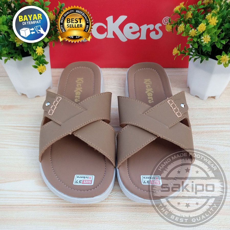 PROMO 7.7 !! SANDAL SLOP SILANG WANITA DEWASA TERBARU DALAM RUMAH / SANDAL SLOP WANITA DEWASA / SANDAL SLOP WANITA REMAJA / SANDAL SLIP ON WANITA / SAKIPO