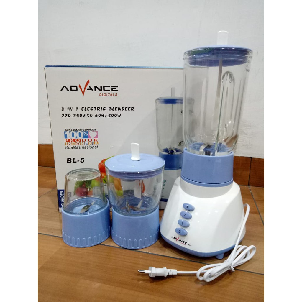 Votre 3in1 Elektric 220v-240v 50hz-60hz 300watt Blender Portable BL-201 Votre