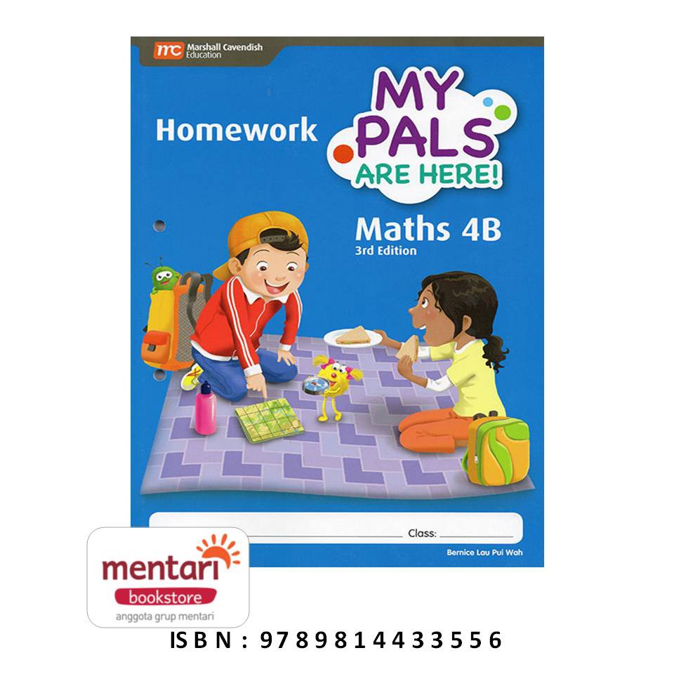My Pals are Here Maths Homework (3rd Edition) | Buku Matematika SD-Homework 4B