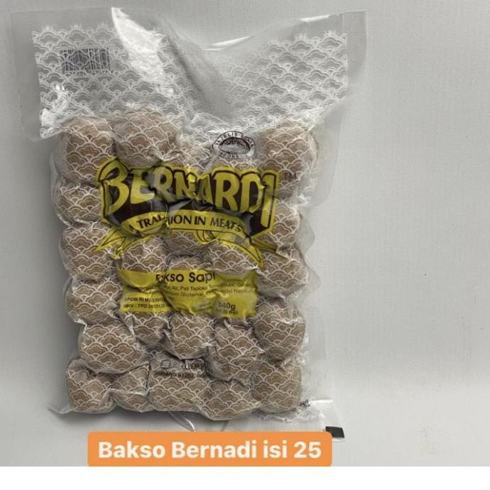 

R021 BAKSO BERNARDI 1 PACK ISI 25 !!