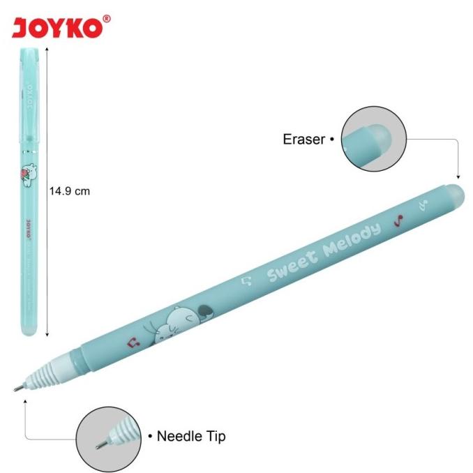 

:::::::] ERASABLE GEL PEN GP 334 SHOKYO 7 PULPEN BISA DI HAPUS