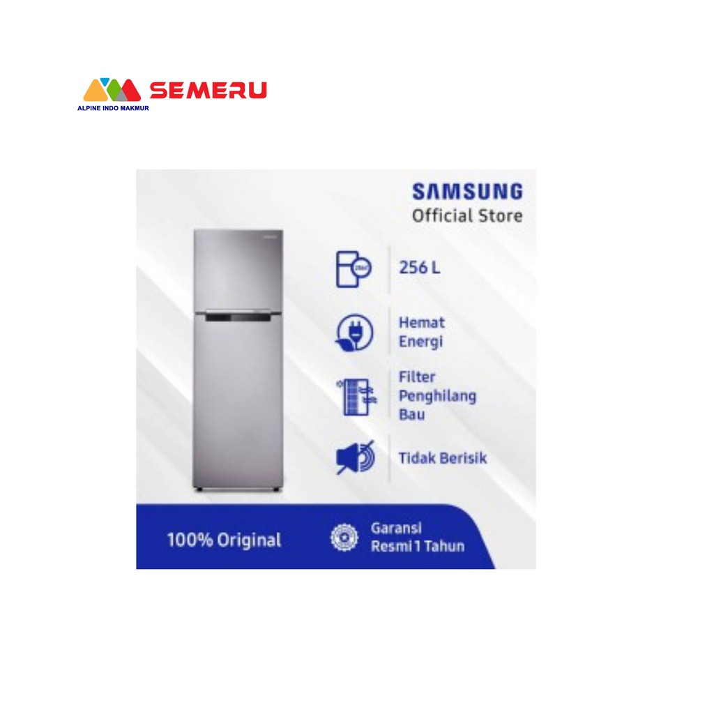 SAMSUNG KULKAS 2 PINTU INVERTER / 256 L RT-25FARBDSA/SE