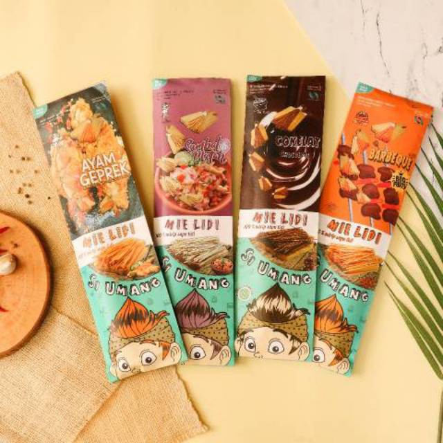 

NEW JAJAN JADUL KEKINIAN MIE LIDI SI UMANG (FREE BUBBLE WRAP ) MIE LIDI SIUMANG 130 Gr - LIDI SIUMANG - LIDI SI UMANG - MIE LIDI - MIE LIDI UMANG