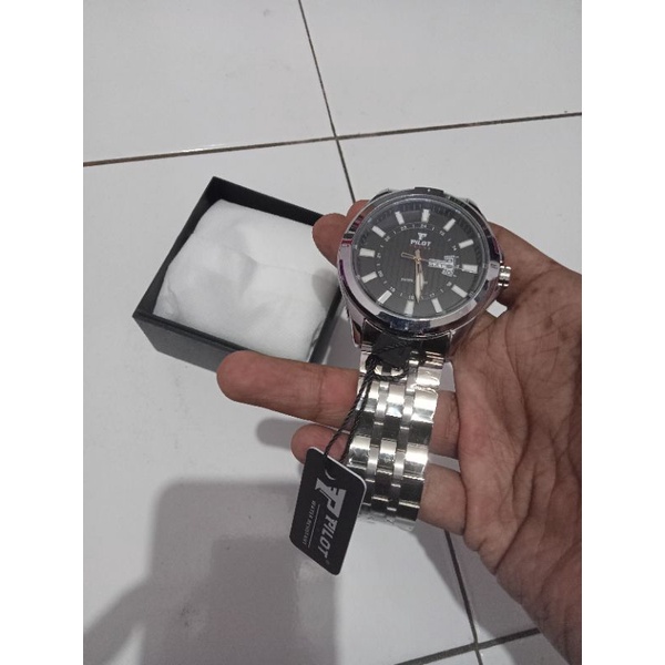PILOT FORCE ANTI AIR WATER RESISTAN JAM TANGAN PRIA