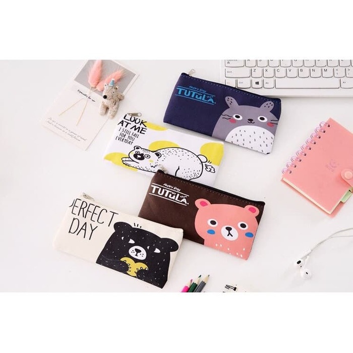 

TULIS-ALAT- TP0056 TEMPAT PENSIL FUN PRINTING 8 DESIGN PENCIL CASE - TP HOO YA -ALAT-TULIS.