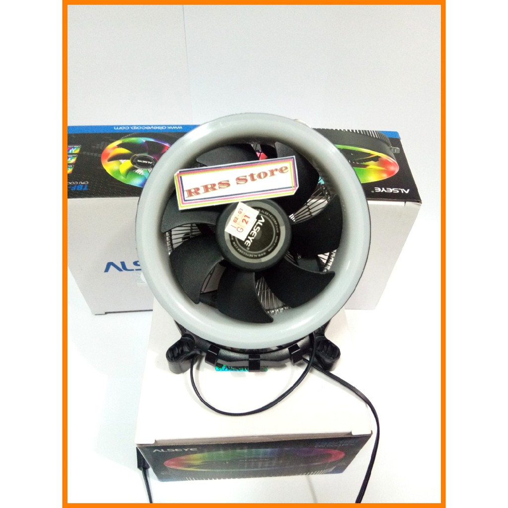 FAN PROCESSOR Alseye TBF-100 Luna CPU Cooler INTEL &amp; AMD