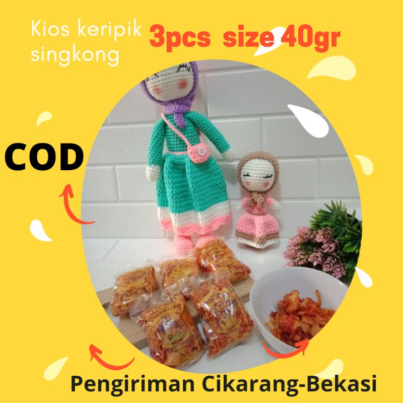 

KERUPUK SAMBAL KHAS SIBOLGA per 3 PCS BISA COD PENGIRIMAN CIKARANG BEKASI