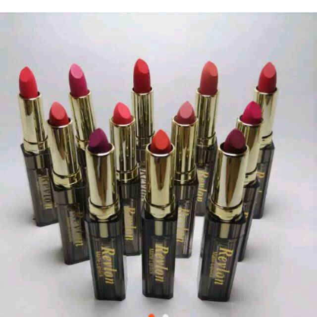 Lipstik ReVLON matte shine longlasting 24 pcs
