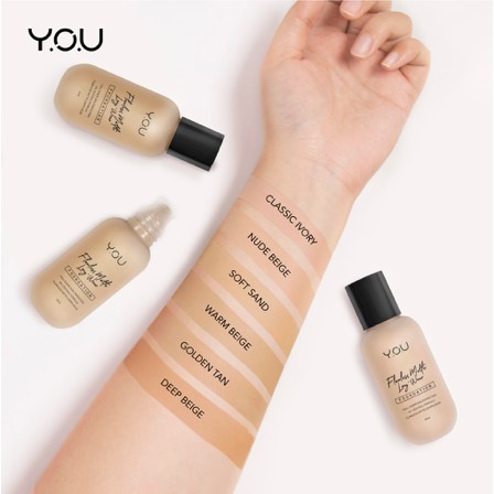 YOU Flawless Foundation Basic Collection | Matte Long Wear Radiance