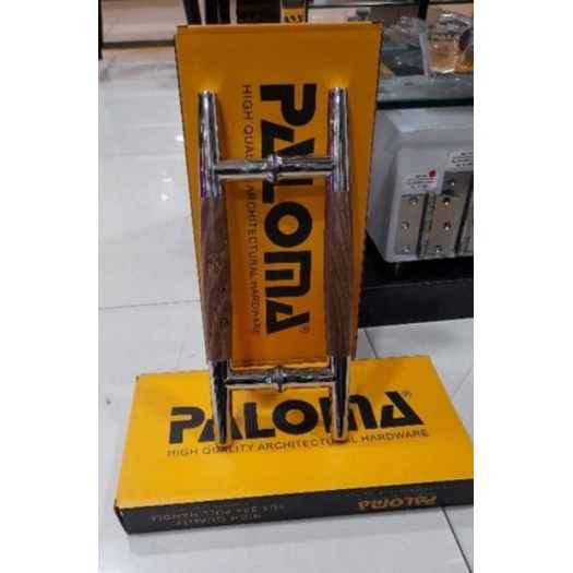 PHP 2340 - Pull Handle Paloma Leiva Gagang Pintu 60CM PSS+DW Motif kayu SSS