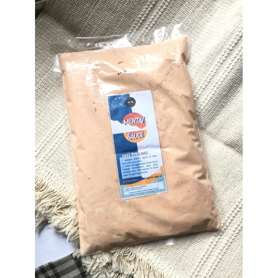 

Saus Mentai 1,5 kg (tidak pedas)