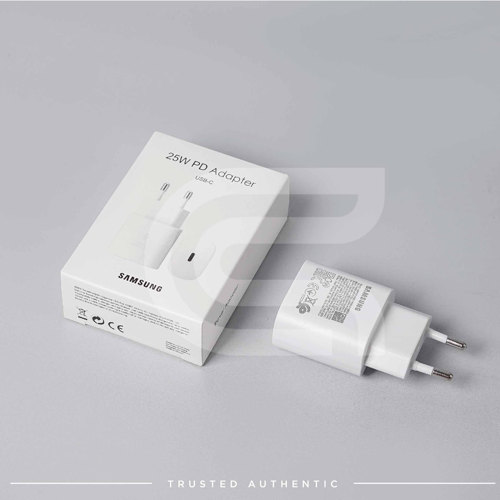 SAMSUNG USB C POWER ADAPTER 25 WATT PUTIH ORIGINAL BERGARANSI