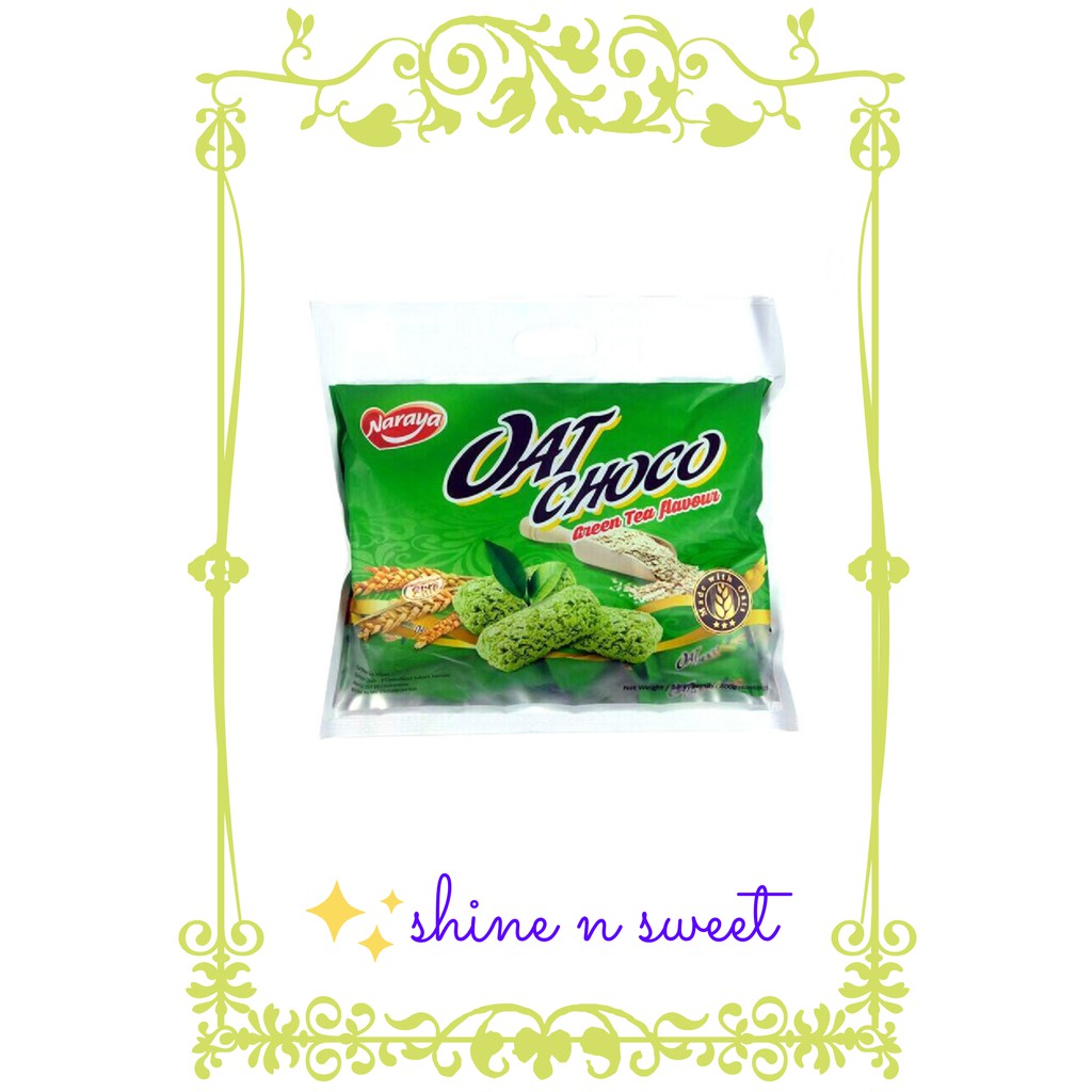 

Naraya Oat Choco Green Tea 40pcs
