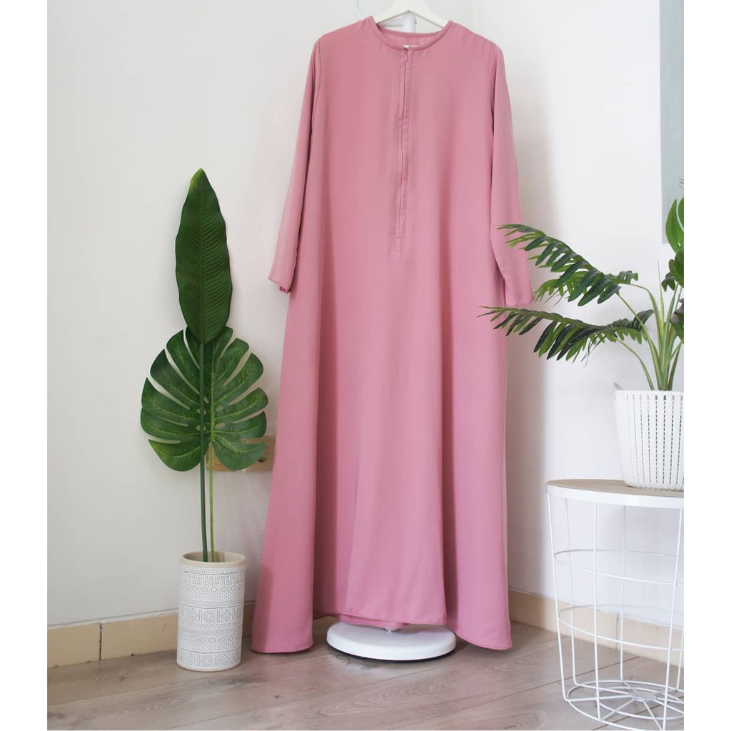 MARYAM ABAYA size S M L XL bahan [SHAKILA HQ] FASHION MUSLIM SYARI GAMIS SUNNAH-2