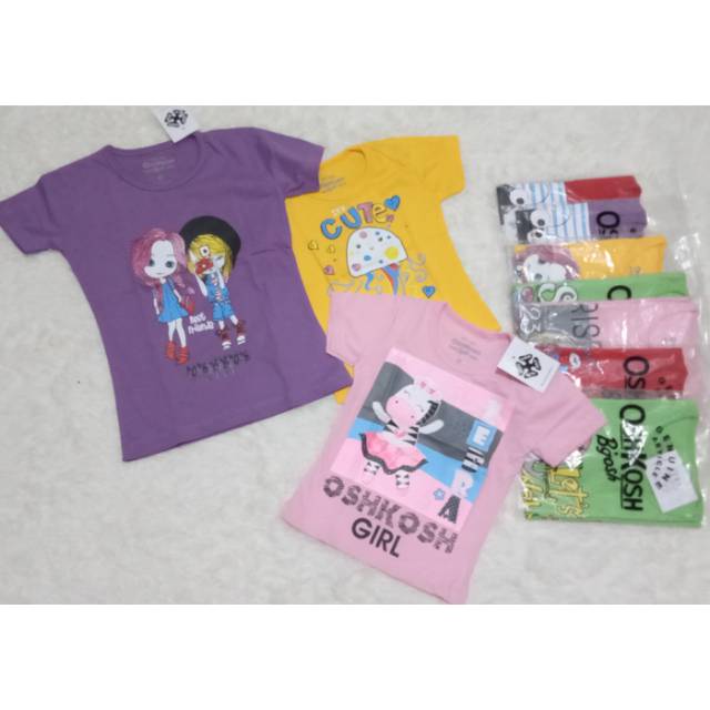 Kaos oshkosh anak cewek
