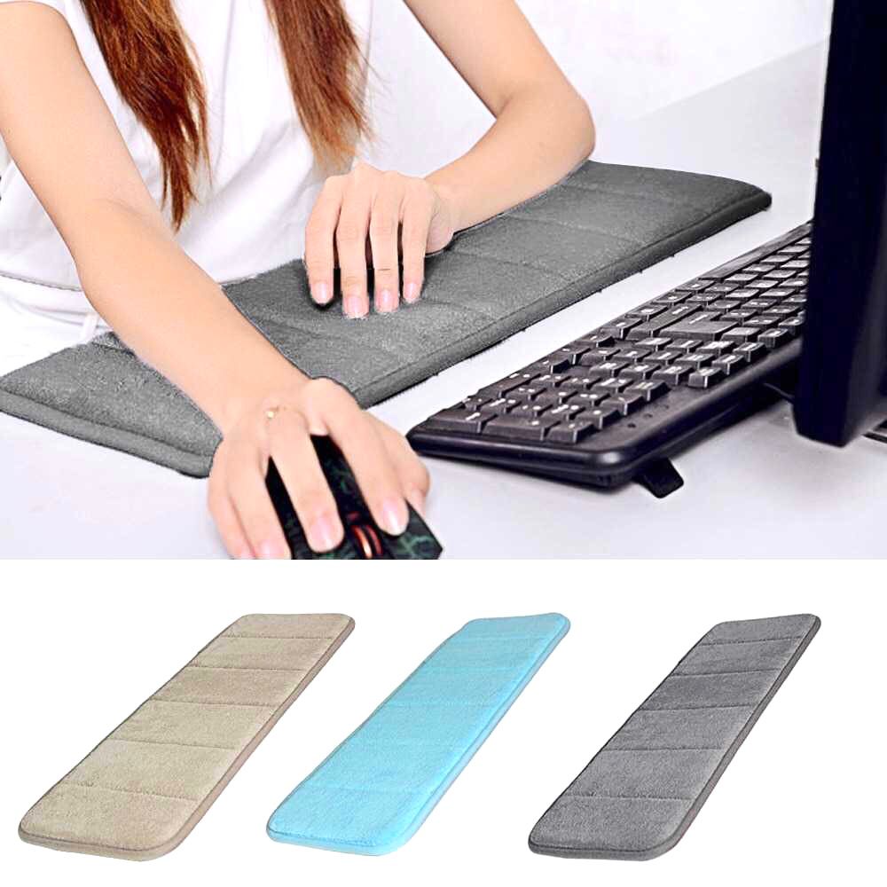 Bantalan Siku Pergelangan Tangan Mouse Ultra Lembut Bantalan Siku Mouse Pad Keyboard Pad