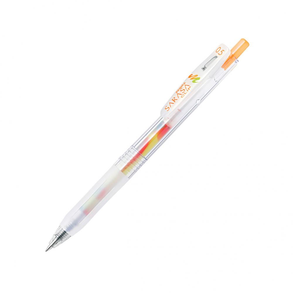 

Zebra Sarasa Clip Marble Rainbow Color 0.5mm - Tropical Mango "IM