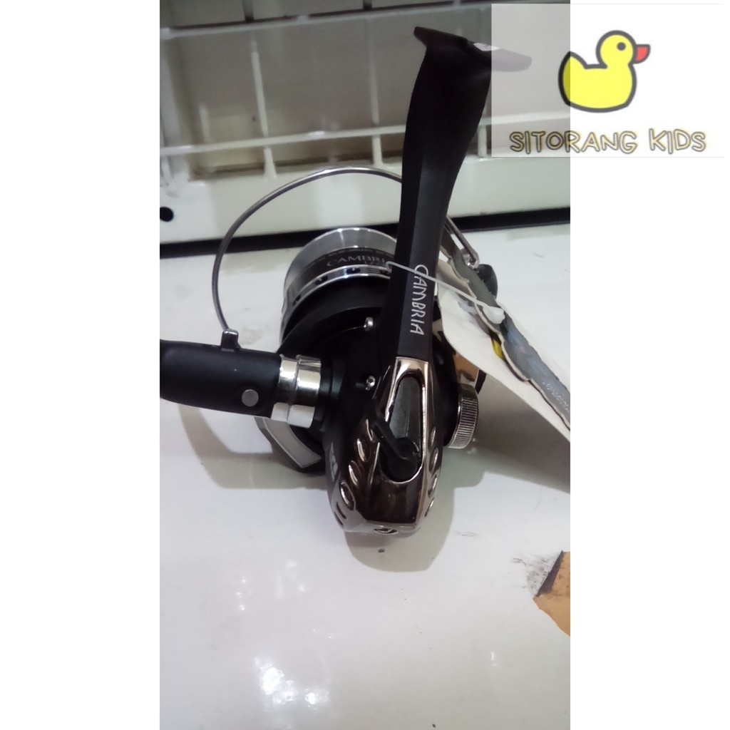 [Promo] Reel Spinning Tica Cambria Lz 3000 Hitam Doff