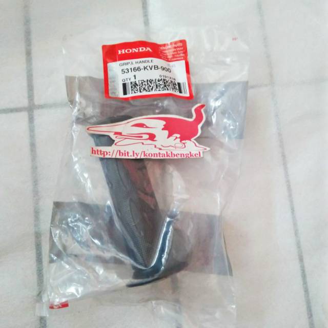 Handfat Hand Grip L Kiri Beat Vario Spacy Karbu Ori AHM 53166KVB900