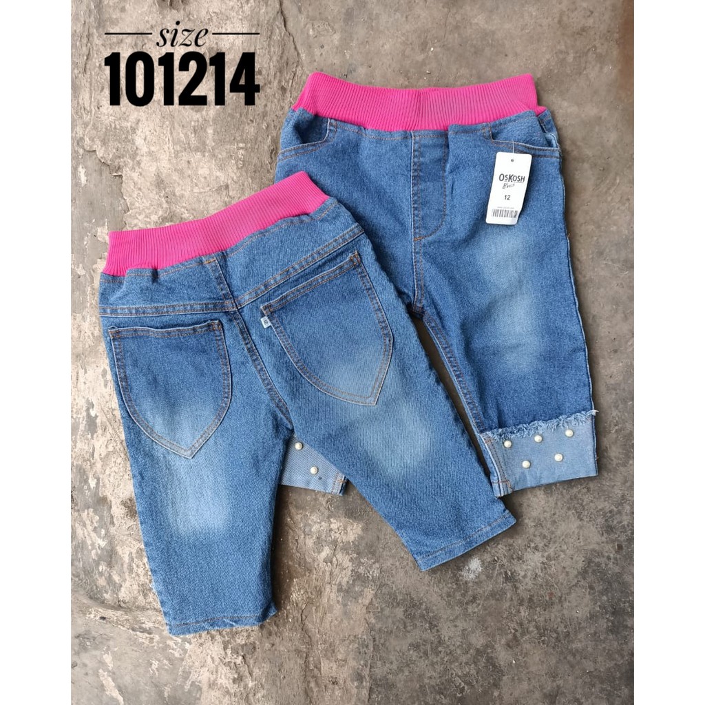  CELANA  ANAK  DENIM  GIRL 7 8 MUTIARA OSHKOSH  Shopee 