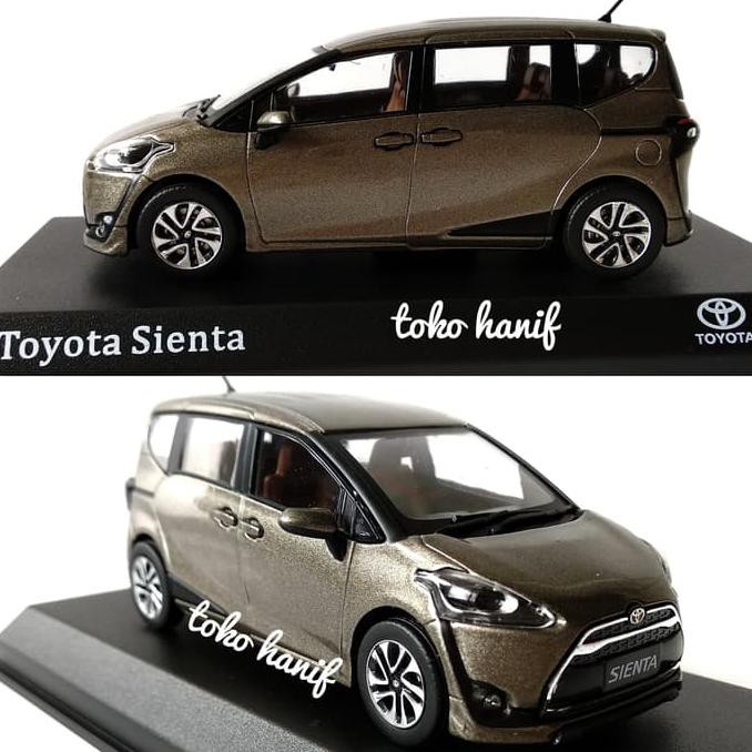 Diecast Miniatur Mobil Toyota Sienta Original - Termurah 
