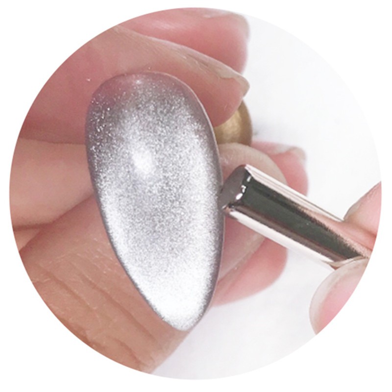 Nail Art Magnet Silinder Mini Untuk Cat Eyes Gel Nail Polish