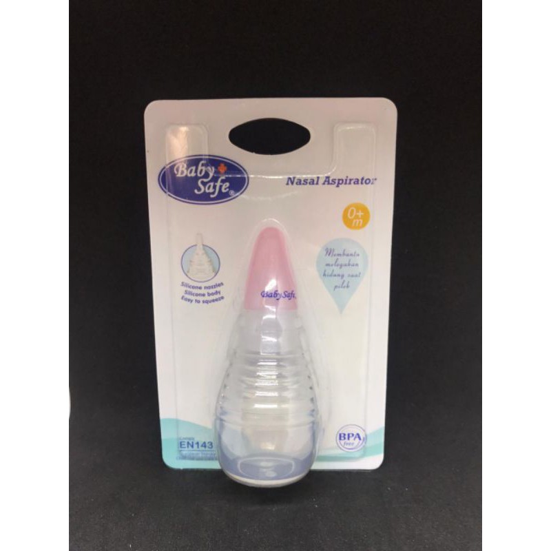 Baby Safe Nasal Aspirator NAS01 / Alat Bantu Sedot Ingus Baby Safe NAS01