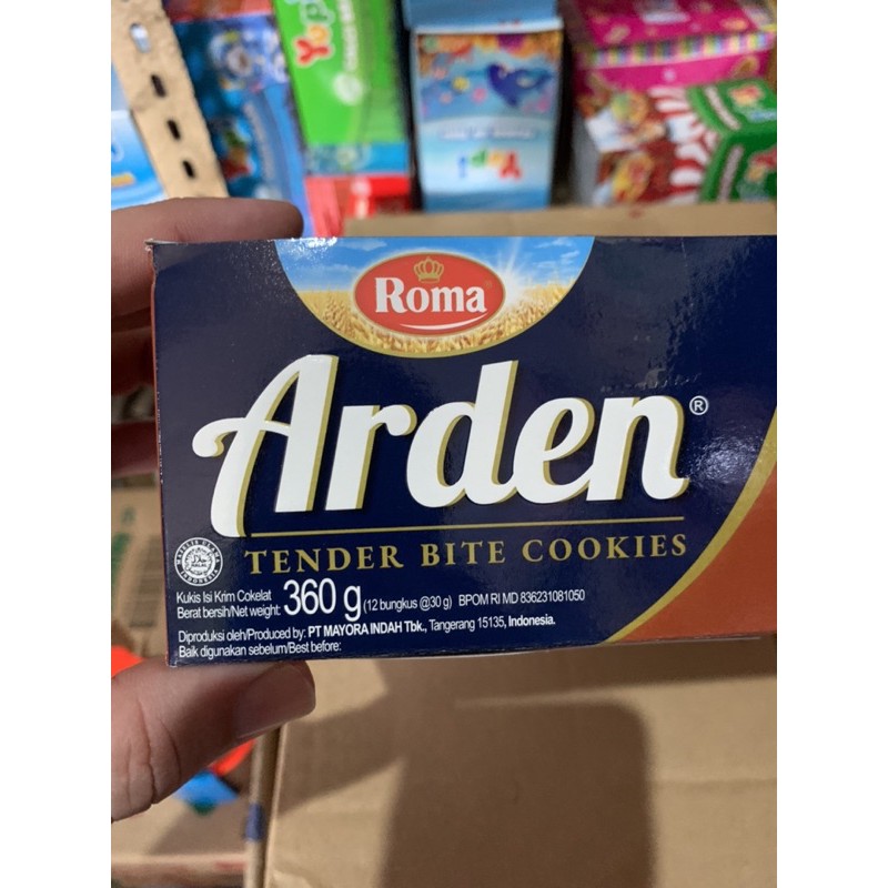 Roma Arden Cookies 1 Box isi 10 sachet