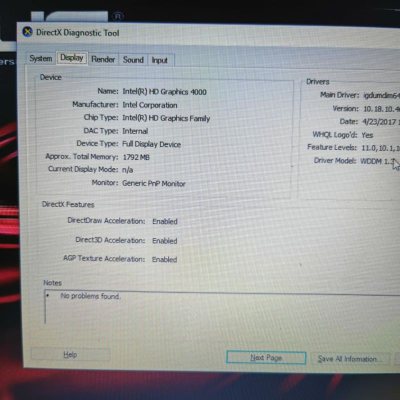 Laptop second Asus X450CC Cor i3-3217 dualvga nvdia geforce GT 720M dedicated 2gb Ram 4gb windows 10-5