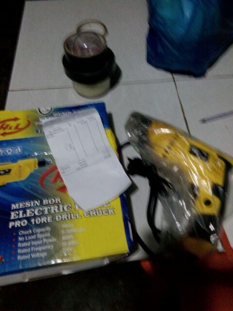 Pro10re Mesin Bor Bisa Kiri Kanan Reverseable 10mm H&l Hl 10 Pro 10re