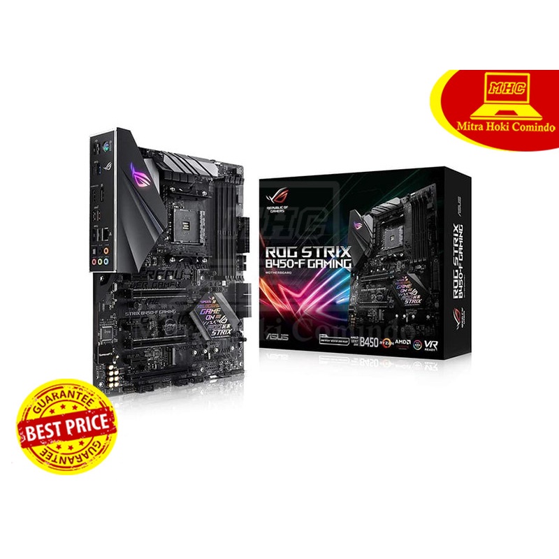 MAINBOARD / MOTHERBOARD ASUS ROG STRIX B450-F Gaming (AM4, DDR4)