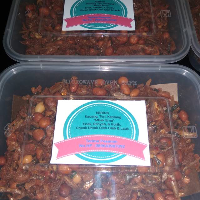 

Karitang Kering Kacang,Teri,Kentang 160gram