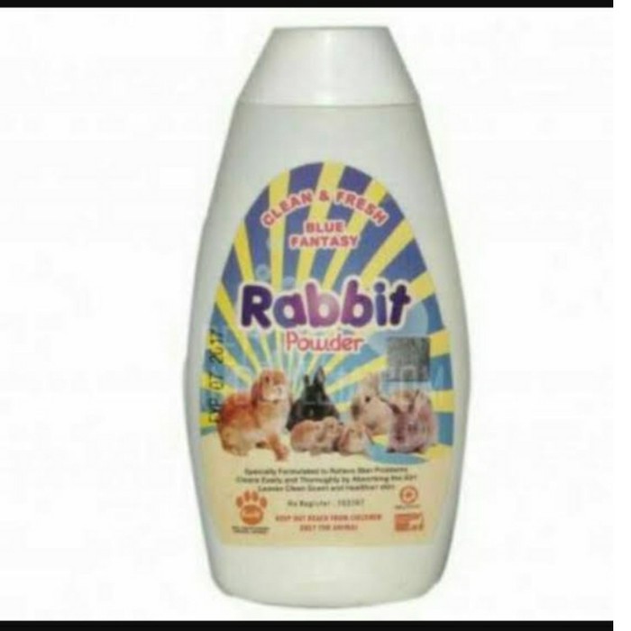 Bedak Kelinci - Rabbit Powder Bedak Kering Kelinci Bedak Jamur