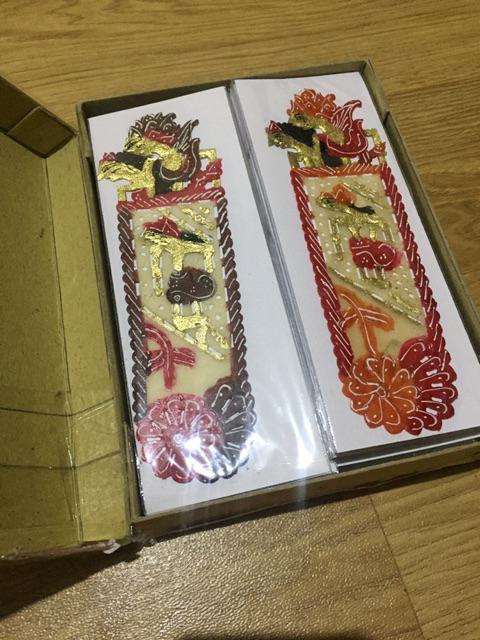 Souvenir Pembatas Buku Wayang