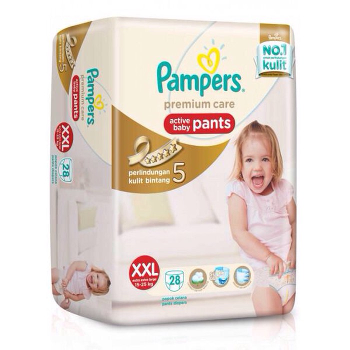 PROMO pampers premium pants xxl 28