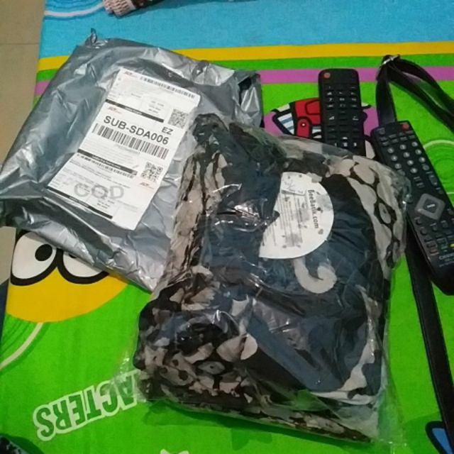 Tw58 Gamis Batik Twill Premium Motif Abstrak