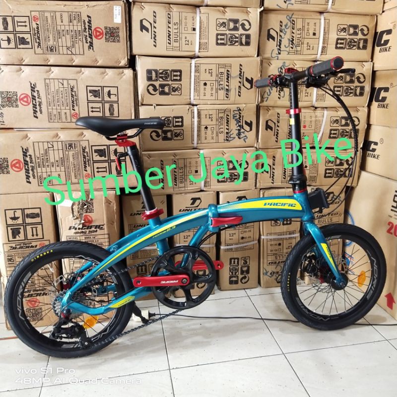 Sepeda Lipat 16 inch Pacific Noris 2.1 Terbaru