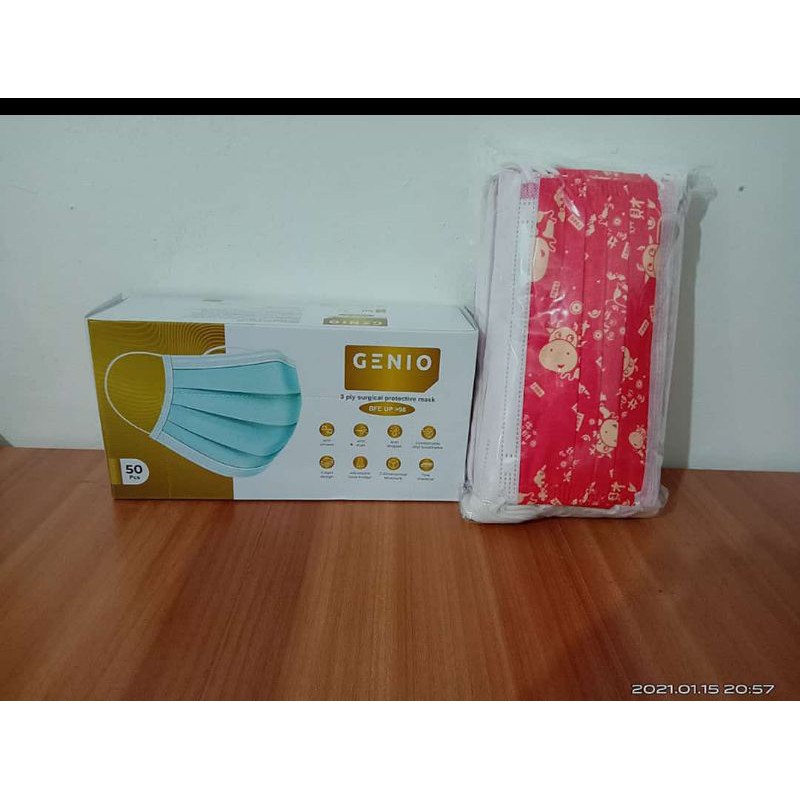 masker Genio imlek isi 50