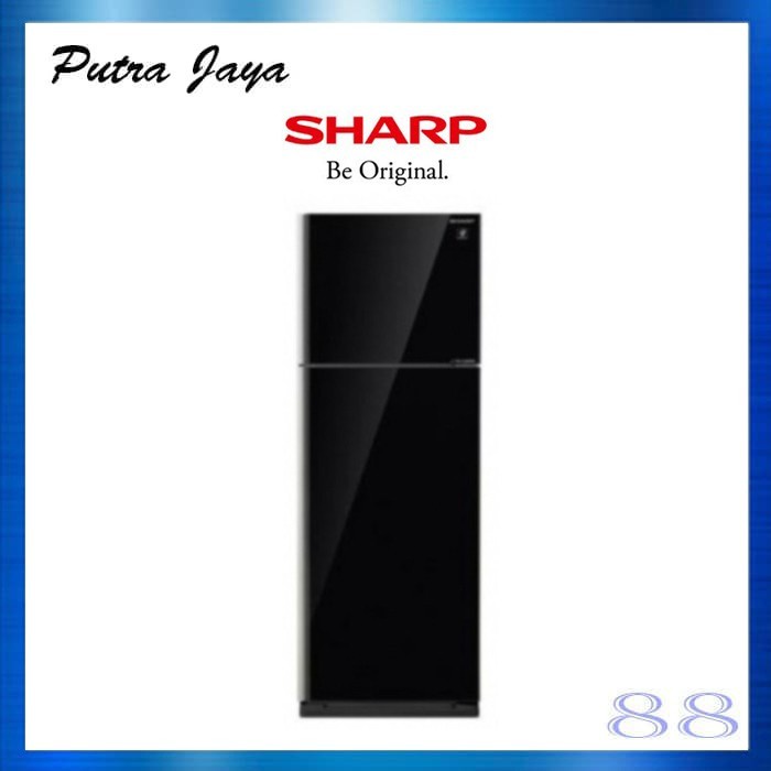 Sharp Kulkas 2 Pintu SJ-IG571PG-BK / SJIG571PGBK