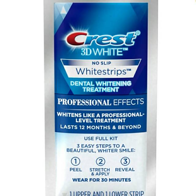 Crest 3D White Professional Effects Whitestrips USA (Harga per Sachet)