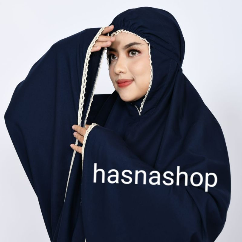 Mukena Dewasa Katun Traveling Termurah By hasnashop